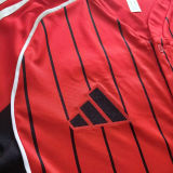 2025/26 M Utd Red Baseball T-Shirt