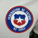 2024/25 Chile Away White Player Version Soccer Jersey
