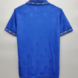 1994 Italy Home Blue Retro Soccer Jersey