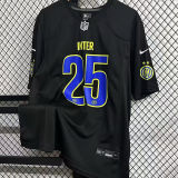 2025/26 INTER # 25 Black NFL Jersey