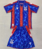2024/25 Crystal Palace Home Kids Soccer Jersey