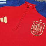 2024/25 Spain Red Kids Sweater Tracksuit