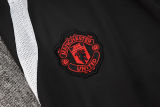 2024/25 M Utd Black Sweater Tracksuit