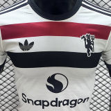 2024/25 M Utd Third White Player Version Soccer Jersey