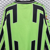 1999/2000 Wolfsburg Away Green Long Sleeve Retro Jersey