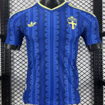 2026/27 Sweden Away Blue Player Version Soccer Jersey