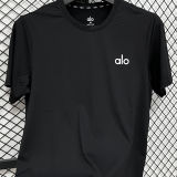 2026/27 alo Casual Quick Drying Training T-Shirt    A330 黑色