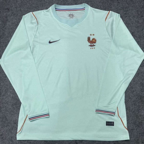 2026/27 France Away Fans Long Sleeve Soccer Jersey
