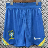 2026/27 Brazil Home Blue Player Version Shorts Pants 球员版