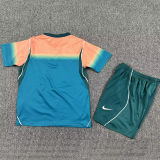 2026/27 Australia Away Blue Kids Soccer Jersey