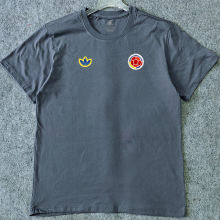 2026/27 Colombia Retro Style Pure Cotton T-Shirt 队微 红色