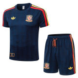 2026/27 Spain Royal Blue Training Jersey (A Set)