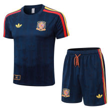 2026/27 Spain Royal Blue Training Jersey (A Set)