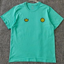 2026/27 Colombia Retro Style Pure Cotton T-Shirt 队微 黄色