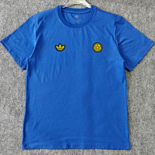 2026/27 Colombia Retro Style Pure Cotton T-Shirt 队微 黄色