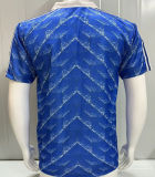 1989/1990 Karlsruher SC Away Blue Retro Jersey 卡尔斯鲁厄