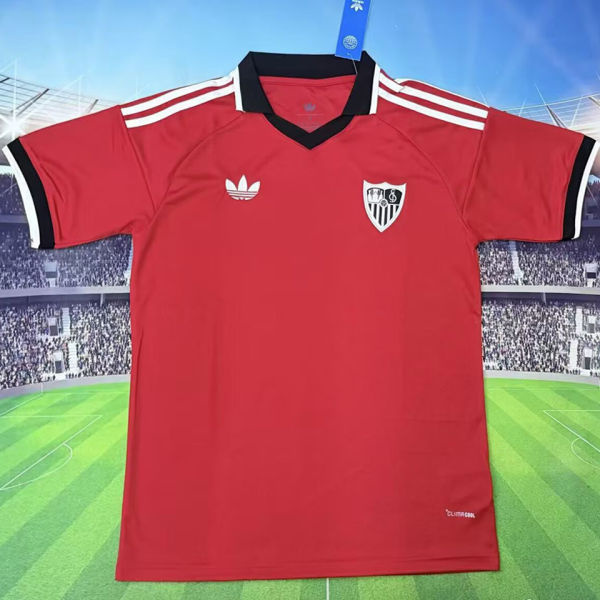 2026/27 Sevilla FC Red Retro Style Soccer Jersey