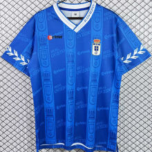 1998/1999 Real Oviedo Home Blue Retro Soccer Jersey