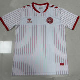 2026/27 Denmark Away White Fans Soccer Jersey