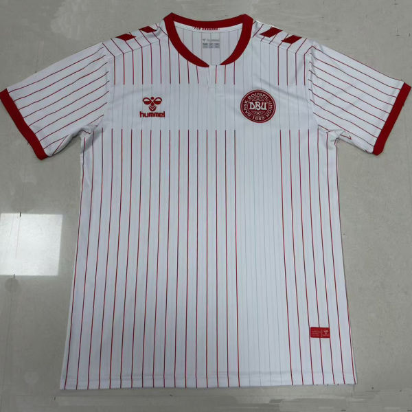 2026/27 Denmark Away White Fans Soccer Jersey