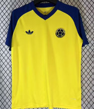 2026/27 Colombia Yellow Retro Style Training Jersey