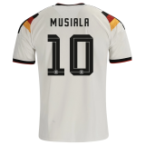 2026/27 Germany 1:1 Quality Home White Fans Soccer Jersey(Have Right Patch 有右臂章 金底白字）