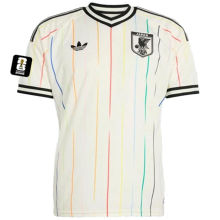 2026/27 Japan Away White Fans Soccer Jersey  (Have Right Patch 有右臂章 黑底白字）