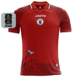 2026/27 Haiti Third Red Fans Soccer Jersey 海地 (Have Right Patch 有右臂章 白底黑字）