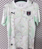 2026/27 Austria Third Fans Soccer Jersey (Have Right Patch 有右臂章 黑底白字）