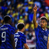 2026/27 France 1:1 Quality Home Blue Fans Soccer Jersey (Have Right Patch 有右臂章 白底金字）