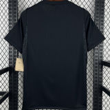 2026/27 Norway Away Black Fans Soccer Jersey  (Have Right Patch 有右臂章 白底黑字）