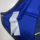 2026/27 Brazil 1:1 Quality Away Blue Fans Soccer Jersey (Have Right Patch 有右臂章 白底金字）