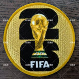 植绒 FIFA WORLD CUP 2026 Flocking Patch 胸前章 (You can buy it alone OR tell us which jersey to print it on. )