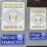 BRASILEIRAO 2026 SERIE A 巴甲章 (You can buy it alone OR tell us which jersey to print it on. )