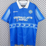 1996/1997 Napoli Home Blue Retro Soccer Jersey