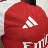 2026/27 ARS Home Red Player Version Long Sleeve Soccer Jersey