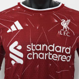 2026/27 LFC Home Red Player Version Long Sleeve Soccer Jersey