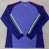 2026/27 Mexico Goalkeeper Blue Fans Long Sleeve Soccer Jersey