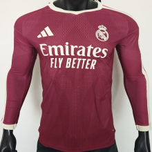 2026/27 RM Third Player Version Long Sleeve Soccer Jersey
