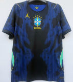 NEYMAR JR #10 Brazil 1:1 Quality Away Blue Fans Soccer Jersey 2026/27 ★★