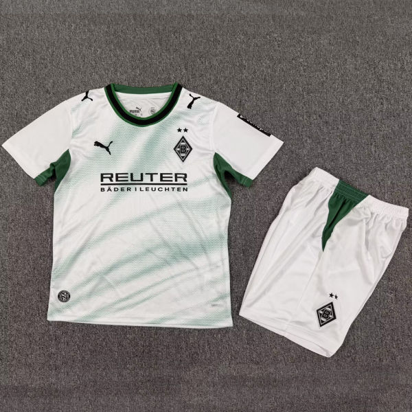 2026/27 Monchengladbach Home White Kids Soccer Jersey