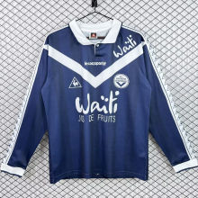 1996/1997 FC Girondins de Bordeaux Home Retro Soccer Long Sleeve Jersey