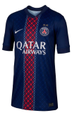 2025/26 PSG Home Blue Fans Soccer Jersey With star （二个星）