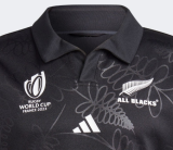 2023 All Blacks Home Black Rugby Shirt