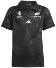 2023 All Blacks Home Black Rugby Shirt