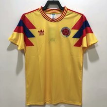 Retro Columbia  Home Fans  1:1 Quality Soccer Jersey  1990