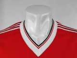 Retro 1983 Manchester United Home Long Sleeve 1:1 Quality Soccer Jersey
