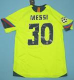 Retro Barcelona Away Long Sleeve 1:1 Quality Soccer Jersey   2005-2006