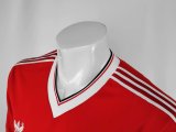 Retro 1983 Manchester United Home Long Sleeve 1:1 Quality Soccer Jersey