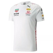 F1 Red Bull White Special Edition Short Sleeve Racing Suit(特别版) 2021